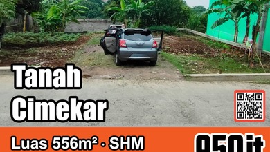 Dijual Tanah Premium di Cileunyi, Bandung, LT 556m²