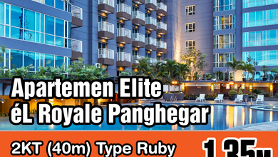 Dijual Apartemen Strategis di Braga, Bandung, Luas 40m²