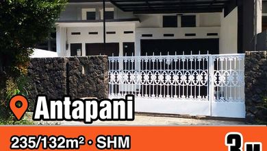 Jual Rumah Siap Huni di Antapani, Bandung, LT 235 m2