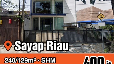 Ruko Disewakan Area Sayap Riau Kota Bandung