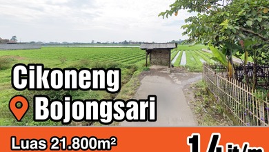 Tanah Komersial Dekat Jalan Raya Daerah Bojongsoang
