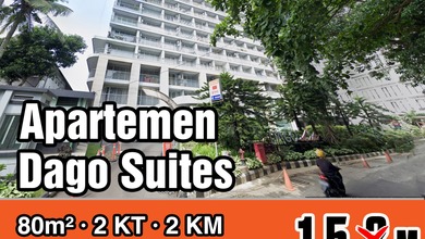 Kesempatan Apartemen Siap Huni di Dago, Bandung, 2 KT