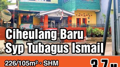 Dijual rumah Mewah di Coblong, Bandung - LT 226m²