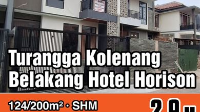 Rumah Mewah di Turangga, Bandung, 4 KT, LT 124m²