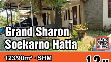 Rumah Modern LT 123 Jual area Soekarno Hatta, Bandung