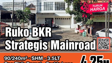 Ruko Strategis Bkr Bandung Kota, Ready Penyewa, Cocok U Invest, Nego