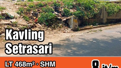 Tanah Komersial Dekat Jalan Raya Daerah Bandung Kota