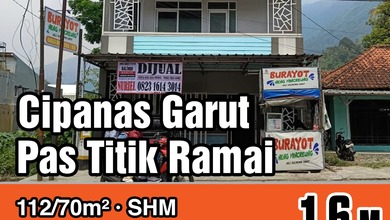 Jual Ruko Gandeng Garut Kota Garut Telah di Renovasi