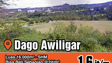 Jual Tanah Area Komplek Dago Pemandangan Danau dan Taman